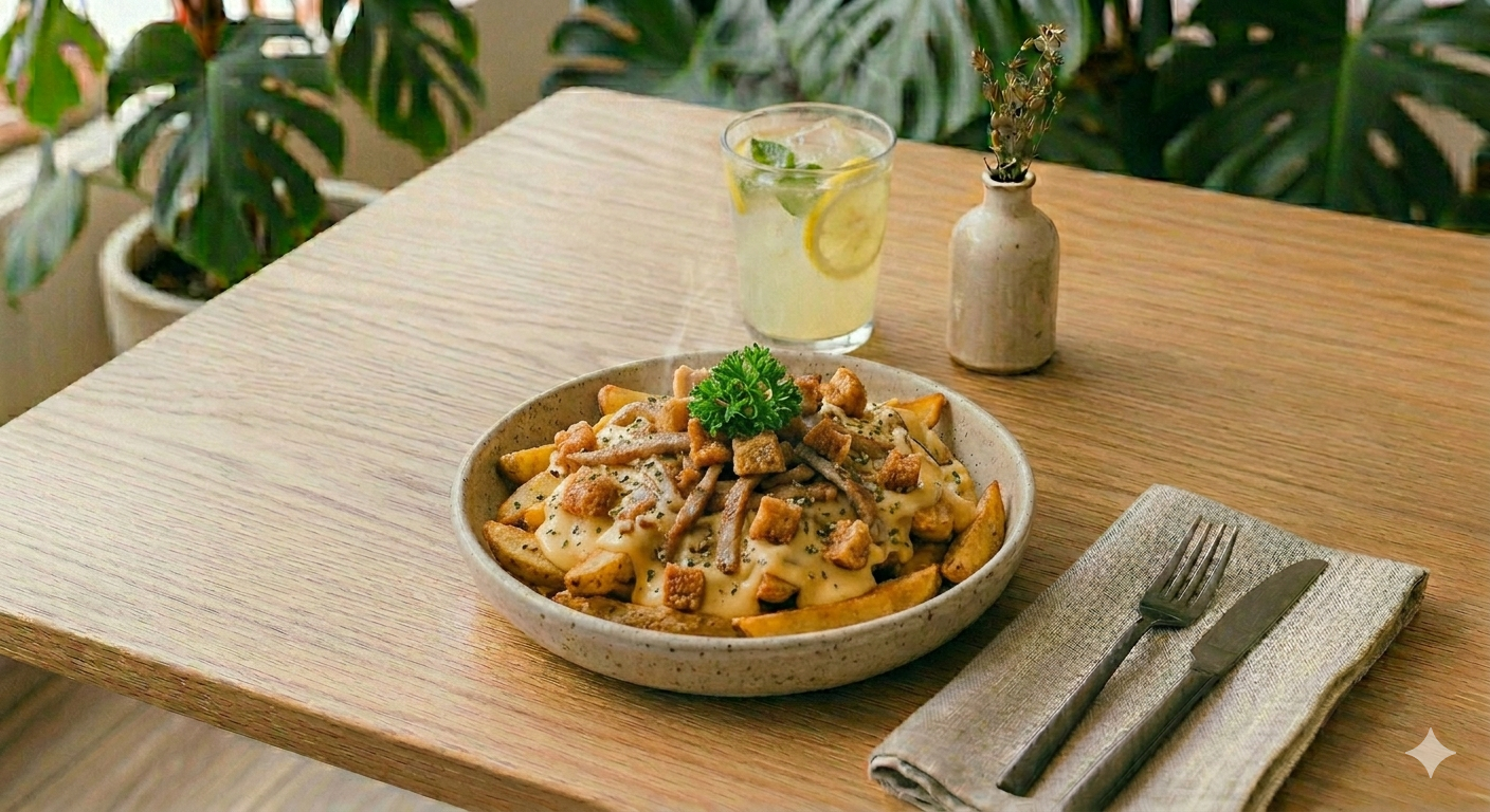Papas Belgas Crujientes con Toppings